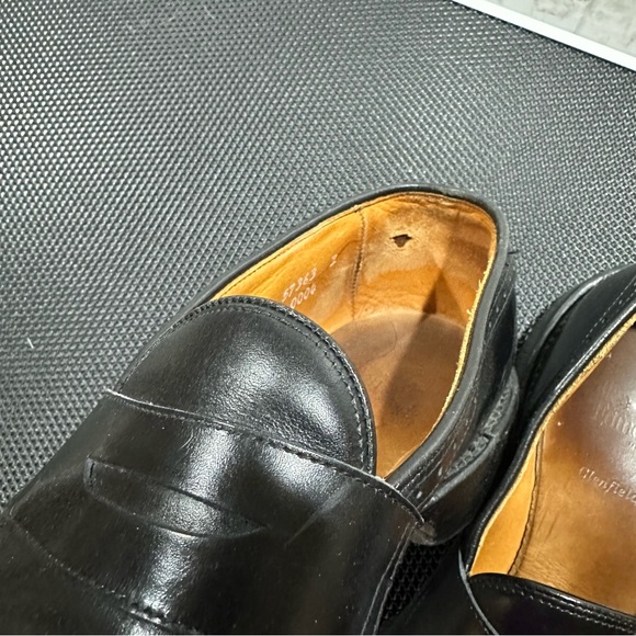 Allen Edmonds Black Glenfield penny loafer 9.5D - Picture 8 of 10